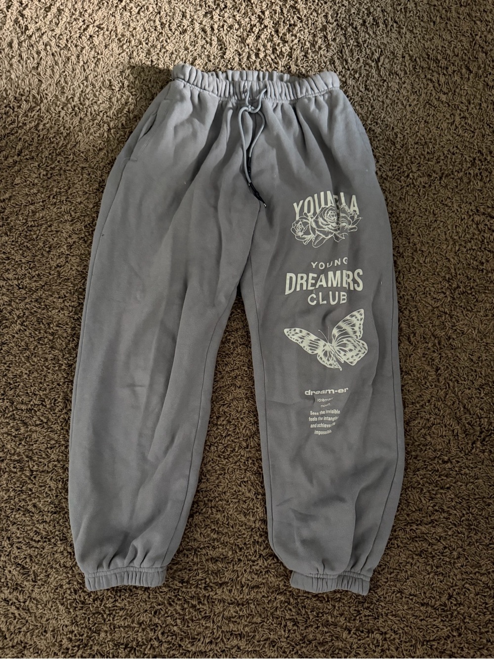 YoungLA Gray Immortal Joggers